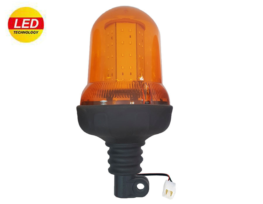 Проблисковий маячок помаранчевий LED на шток ( TR517-6)( AYFAR Турцiя)