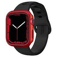 Чохол Spigen для Apple Watch 8/7 (45 mm) Thin Fit, Metallic Red (ACS04177)