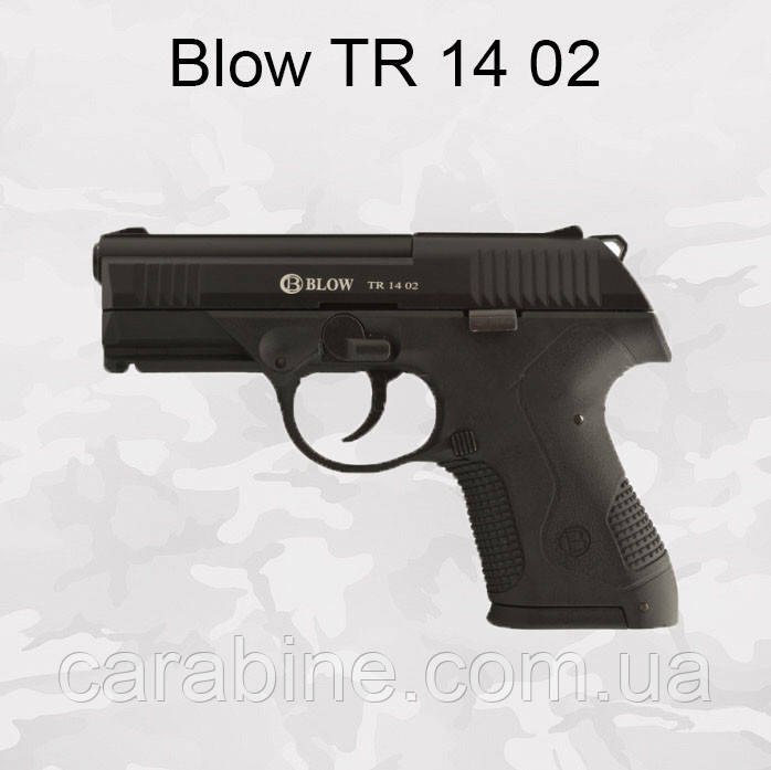 Стартовий пістолет Blow TR 14 02 (Black) Сигнальний пістолет Blow TR 14 02 Шумовий пістолет Блоу ТР 14 02