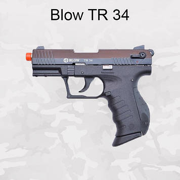 Стартовий пістолет Blow TR 34 (Black) Сигнальний пістолет Blow TR 34 Шумовий пістолет Blow TR 34
