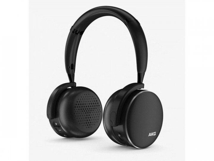 Бездротові Bluetooth навушники AKG Y500 Wireless з мікрофоном Black (Y500)