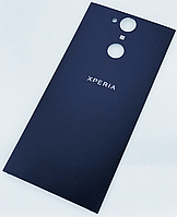 Задняя крышка для Sony H4113 Xperia XA2, черная, оригинал