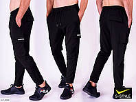 Спортивные штаны мужские на манжетах, размеры 46-52 (3цв) "VLADISLAVA" недорого от прямого поставщика