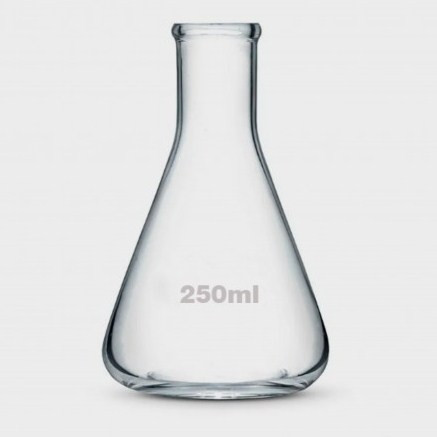 Колба конічна 250 мл КН-3-250-50 ТС з градуюванням, фото 1