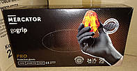 Супер прочные нитриловые перчатки Mercator Gogrip, размер XL,цвет черный