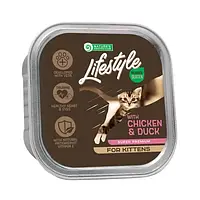 Консерви Natures Protection Lifestyle Kitten Chicken&Duck для котів, з куркою та качкою, 85 г