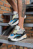 Чоловічі та жіночі кросівки Adidas Yeezy Boost 700 Wave Runner Solid Grey Адідас Ізі Буст 700 різнокольорові, фото 8