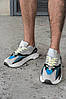 Чоловічі та жіночі кросівки Adidas Yeezy Boost 700 Wave Runner Solid Grey Адідас Ізі Буст 700 різнокольорові, фото 9