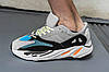 Чоловічі та жіночі кросівки Adidas Yeezy Boost 700 Wave Runner Solid Grey Адідас Ізі Буст 700 різнокольорові, фото 6