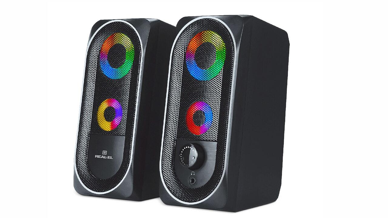 Акустична система REAL-EL S-110 Black, фото 1