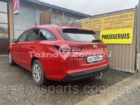 Оцинкований фаркоп для Hyundai I30 універсал 2018- (Хундай Ай30), фото 1