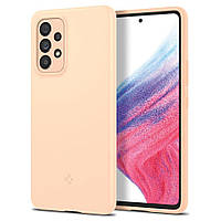 Чохол Spigen для Samsung Galaxy A53 — Thin Fit, Cotton Peach (ACS04593)
