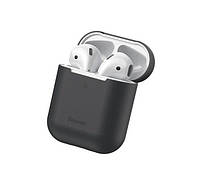 Чехол Baseus для наушников AirPods Черный (WIAPPOD-BZ01)