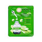 Маска тканинна для обличчя Doris Aloe Real Essence Mask з екстрактом алое вера