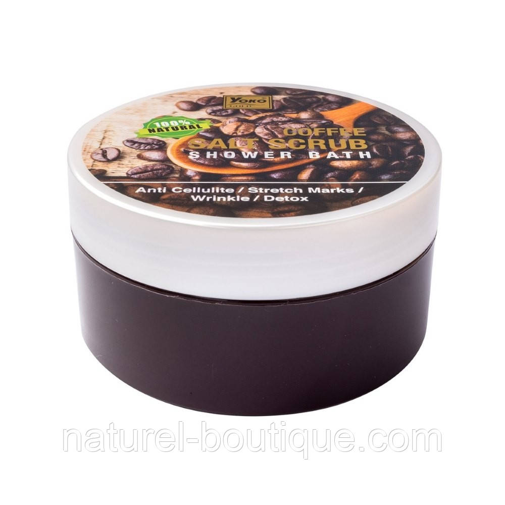 Скраб-соль для душу Yoko Gold Coffee Salt, фото 1