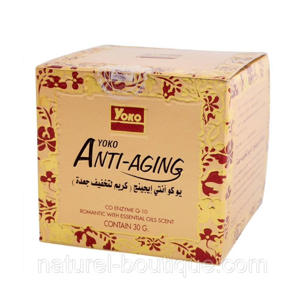 Крем для обличчя Yoko Anti-Aging антивіковий, фото 1