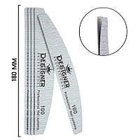 Сменные файлы Дизайнер для металлической основы (полумесяц), 1 шт. 100 грит