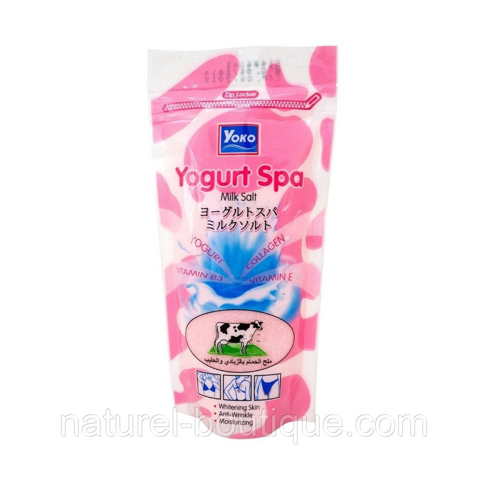 Скраб-сіль для тіла Yoko Yogurt Spa Milk Salt