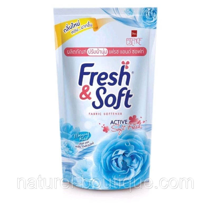 Пом'якшувач для тканин Lion ESSENCE Fresh Soft Morning Kiss запаска 600 мл
