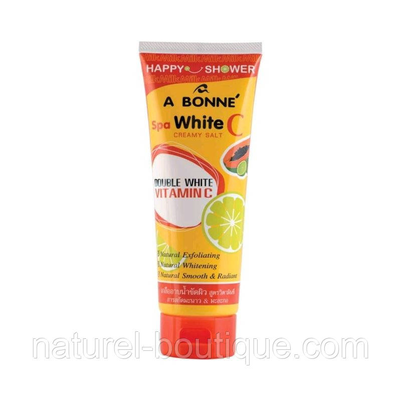 Крем-соль для тіла A BONNE SPA White C Creamy Salt з вітаміном С, фото 1