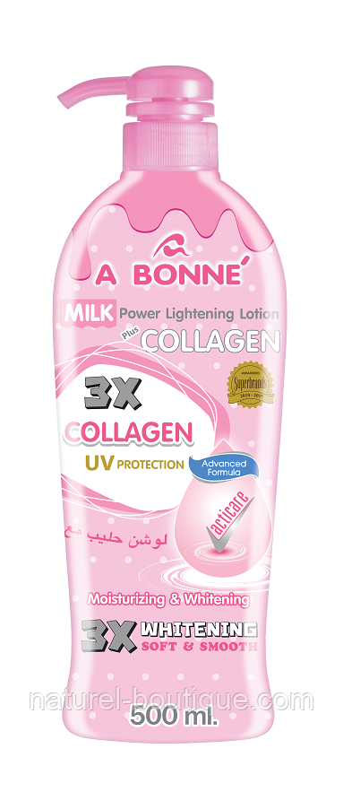 Лосьйон для тіла A BONNE Milk Power Lightening Lotion Collagen 500 мл
