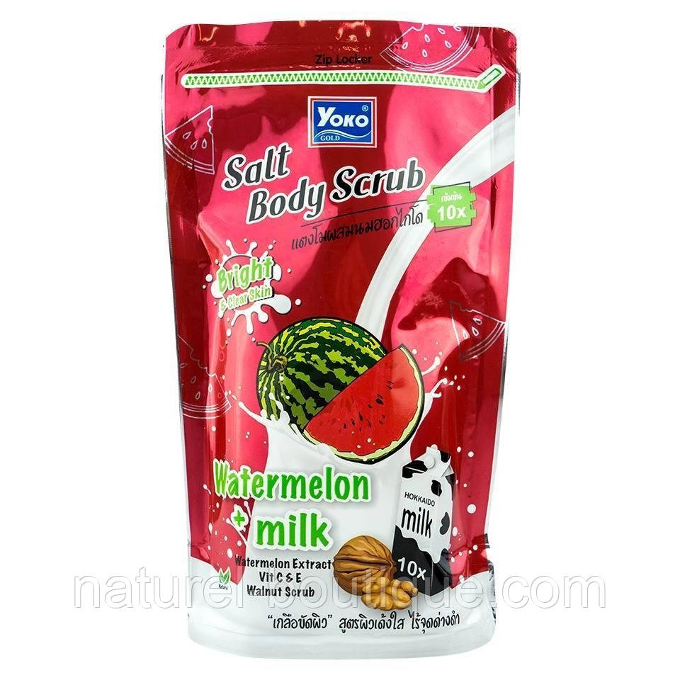 Скраб-соль для тіла Yoko Gold Watermelon + Milk, фото 1