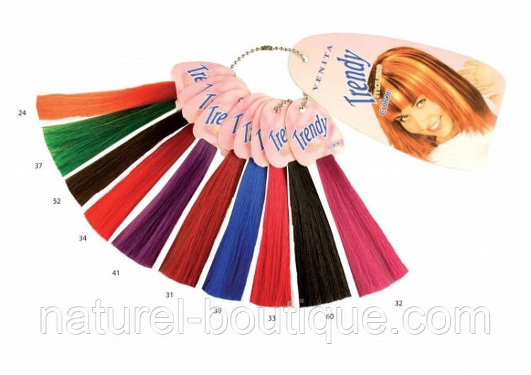 Фарбувальний мус для волосся Venita TRENDY COLOR 24 Золотий жовтогарячий