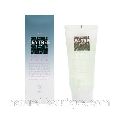 Маска-плівка MED B Tea Tree X Pore Peel Off Pack з екстрактом чайного дерева