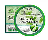 Масажний крем Ekel Cucumber Massage Cream з екстрактом огірка