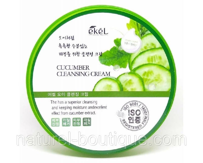Очисний крем Ekel Cucumber Cleansing Cream з екстрактом огірка