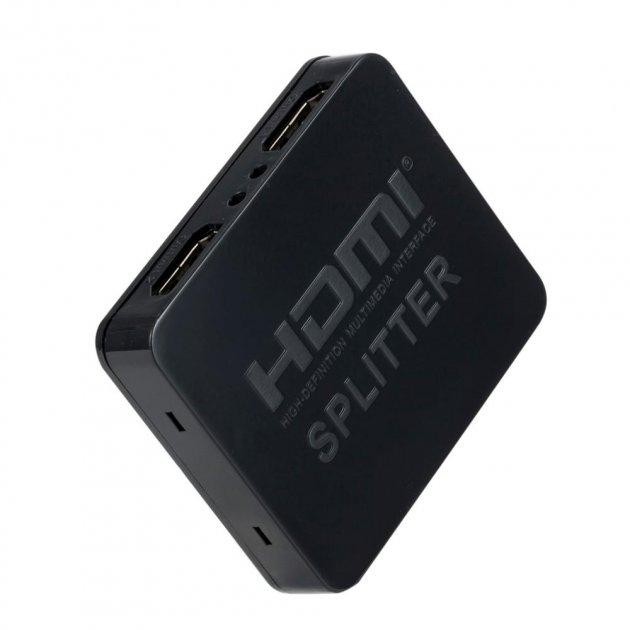 HDMI 1 на 2 порти спліттер 1080P активний splitter 1x2 розгалужувач Splitter HDMI USB ( WD1X2)
