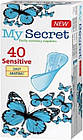 Щоденні гігієнічні прокладки My Secret Sensitive (40 шт.)