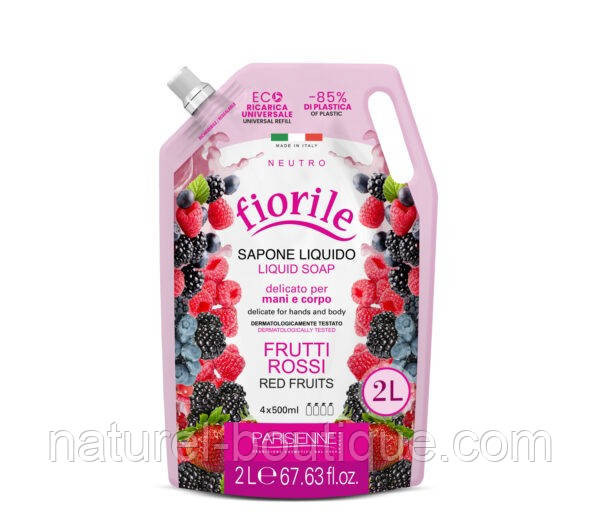 Рідке мило Fiorile Red Fruits з червоними фруктами 2 л