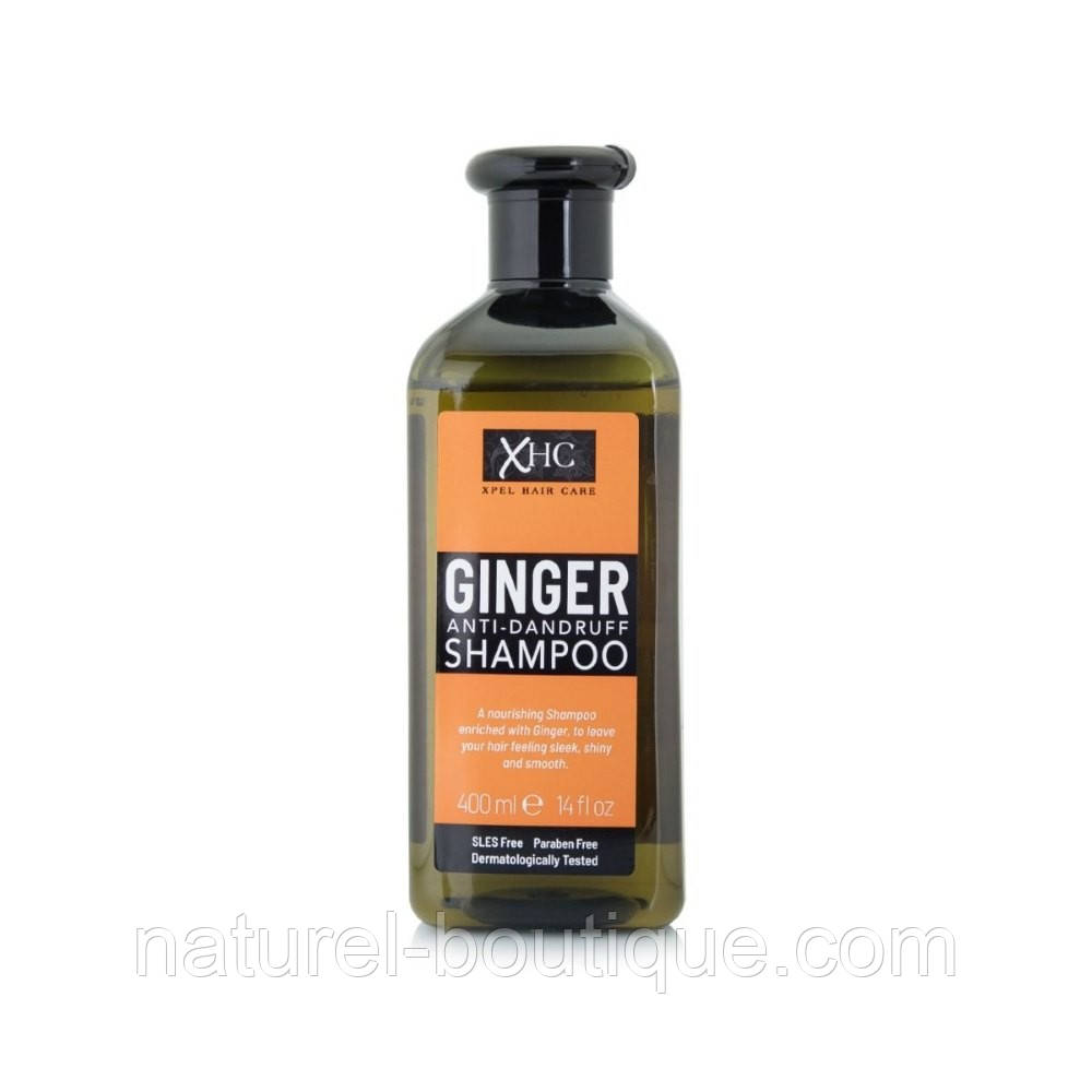 Шампунь для волосся XPEL Ginger Anti-Dandurff Shampoo з імбиром 400 мл, фото 1