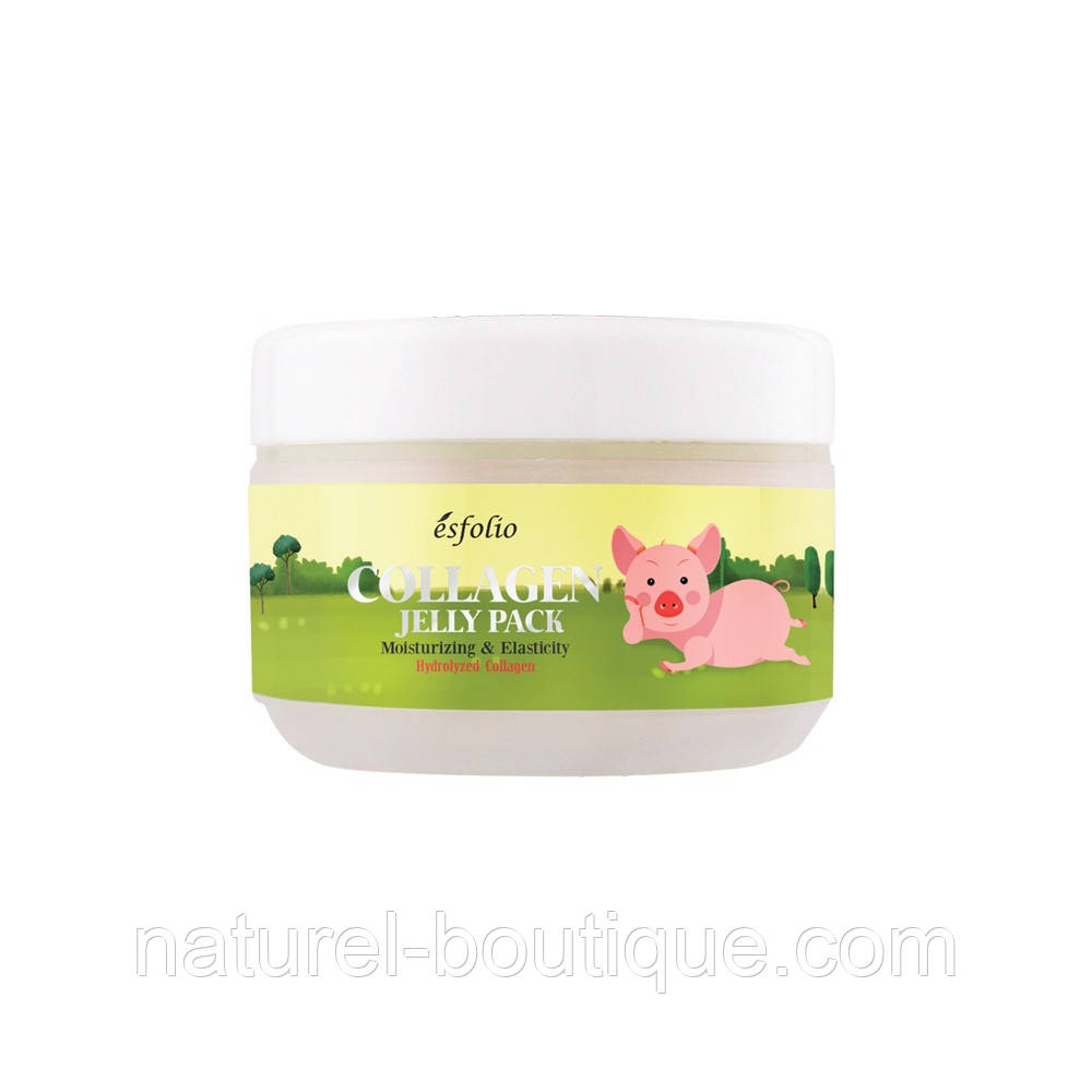 Гель-маска для обличчя Esfolio Collagen Shape Memory Jelly Pack з колагеном