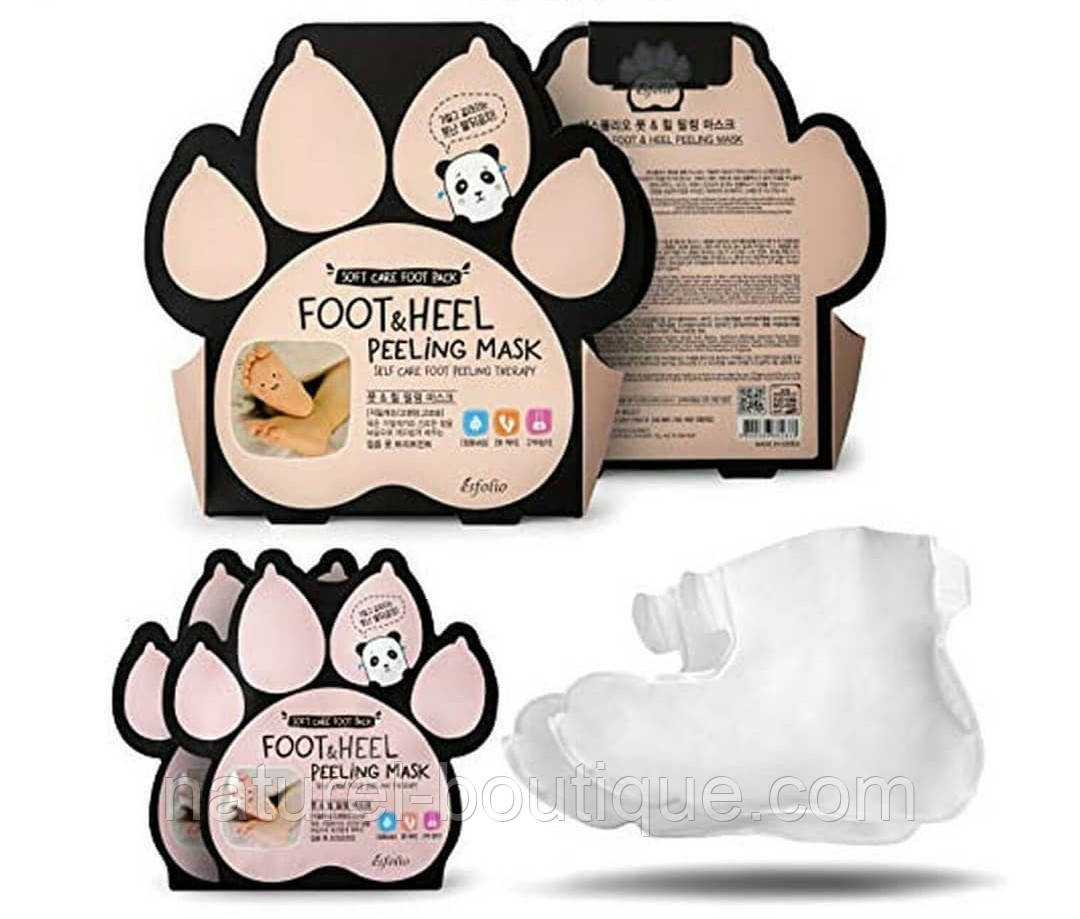 Маска-пілінг Esfolio Foot and heel Peeling Mask для стоп і п'ят, фото 1