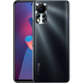 Смартфон Infinix Hot 11S 4/64GB (Polar black) Чорний