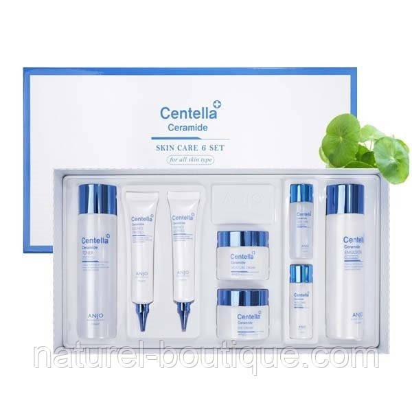 Косметичний набір Anjo Professional Centella Ceramide Skin для догляду за шкірою обличчя з екстрактом центели