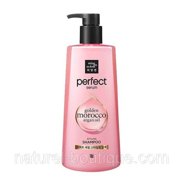Шампунь Mise en Scene Perfect Serum Styling поживний для об'єму волосся 680 мл