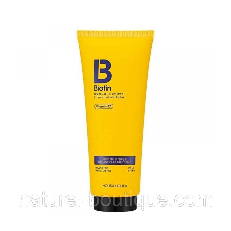 Маска для пошкодженого волосся Holika Holika Biotin Damage Care Treatment