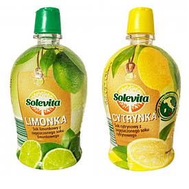 Концентрат Solevita Лайм/Лимон 200 мл.