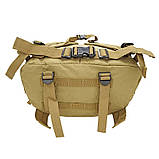 Рюкзак тактичний Strangh Knight, 40 л, нейлон 600D, модель В01. Пітон чорний, фото 5