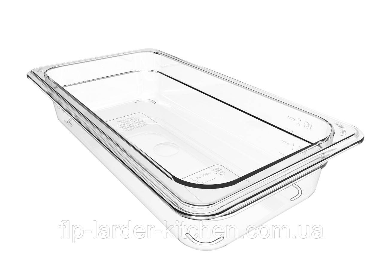 Гастроємність GN 1/3-65 Полікарбонат Прозорий, фото 1