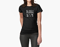 Женская футболка Мама стрелы 2 для мамы