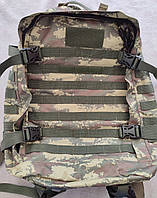 Зручний тактичний, польовий, штурмовий рюкзак 24 л у маскувальному кольорі