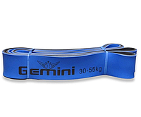 Гума для підтягувань (стрічка силова) Gemini 30-55 кг Синій (GP-0045)