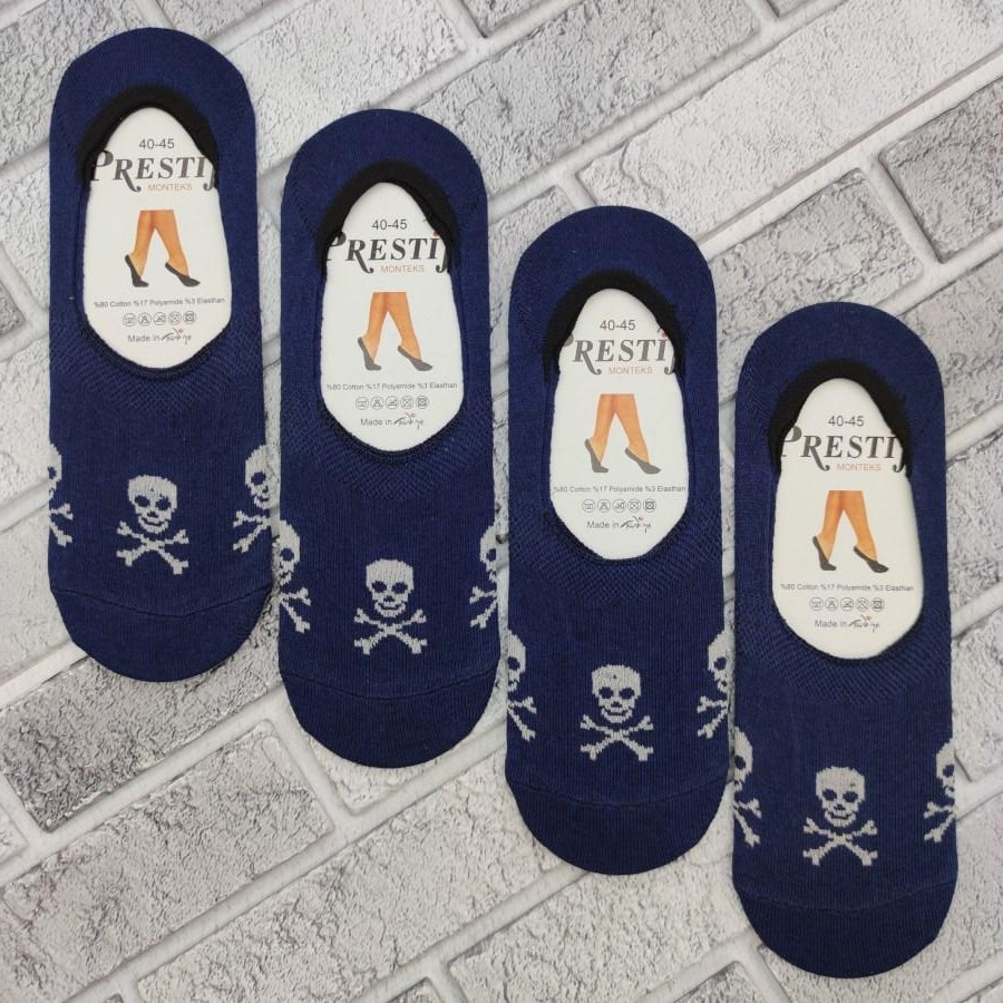 Сліди чоловічі весна/осінь р.40-45 джинс черепа PRESTIJ monteks СЖ-19264, фото 1