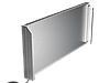 Обігрівач металевий конвекційний Smart Install Model RS 100 із терморегулятором, фото 5