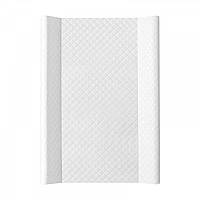 Пеленальная доска,пеленатор размер 50x70 Comfort Caro, white, белый