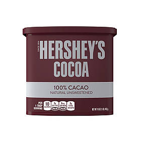 Какао Hershey's Cocoa 100% Natural Unsweetened 453g